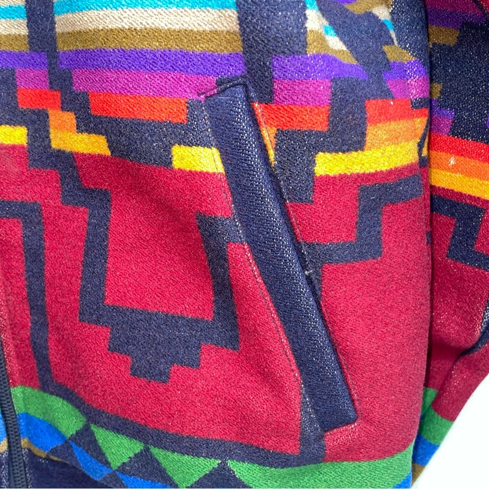 Pendleton Multicolor Geometric Bomber Jacket - Picture 10 of 14